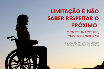 Palestra “Lutas e Conquistas da Inclusão – Protagonistas da Própria História”