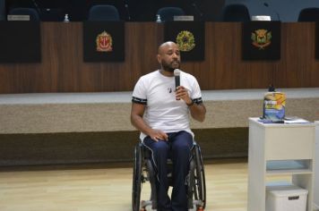 Foto - Escola do Legislativo - 21 de Setembro - Dia da Luta das pessoas com deficiência