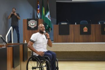 Foto - Escola do Legislativo - 21 de Setembro - Dia da Luta das pessoas com deficiência