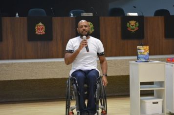 Foto - Escola do Legislativo - 21 de Setembro - Dia da Luta das pessoas com deficiência