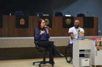 Foto - Escola do Legislativo - 21 de Setembro - Dia da Luta das pessoas com deficiência