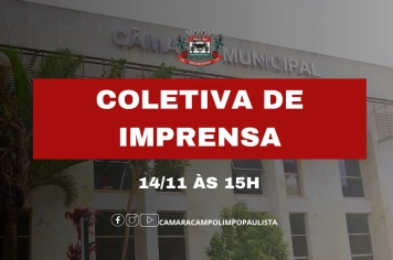COLETIVA DE IMPRENSA