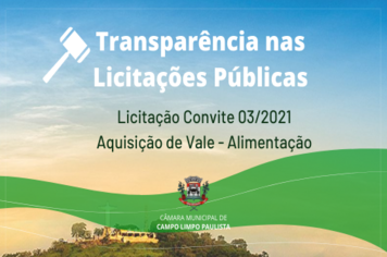 Comissão de Licitação realiza abertura de processo licitatório na modalidade convite. 