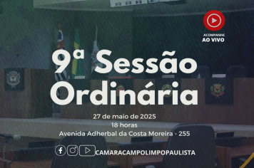 9ª Sessão ordinária