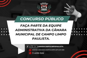 Faça parte do Poder Legislativo