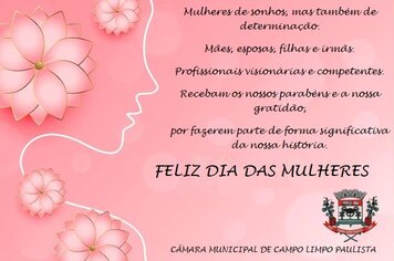 Dia internacional da mulher