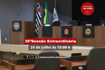 35º Sessão Extraordinária
