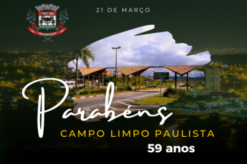 Aniversário de Campo Limpo Paulista