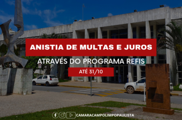 Começa a vigorar o REFIS