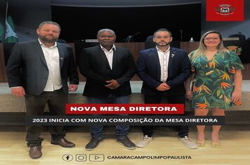 Nova Mesa Diretora