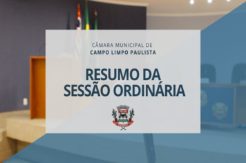 Vereadores apresentam sugestões ao executivo e aprovam moções de apelo, pesar e aplausos.