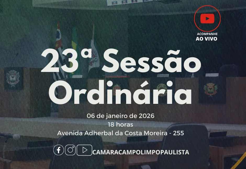 23ª Sessão Ordinária