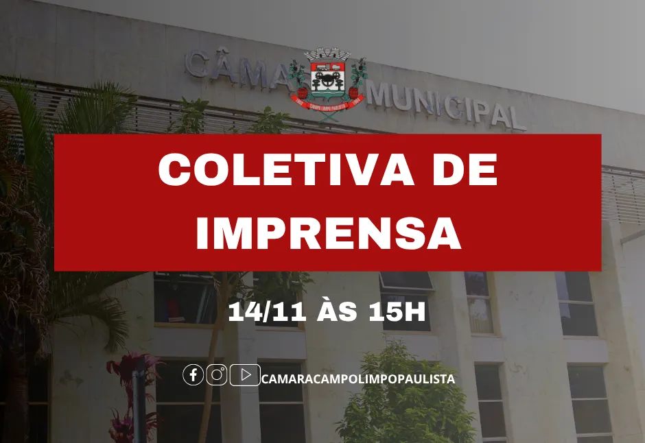 COLETIVA DE IMPRENSA