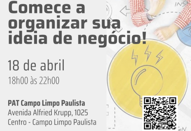 CURSO COMECE A ORGANIZAR SUA IDEIA DE NEGÓCIO