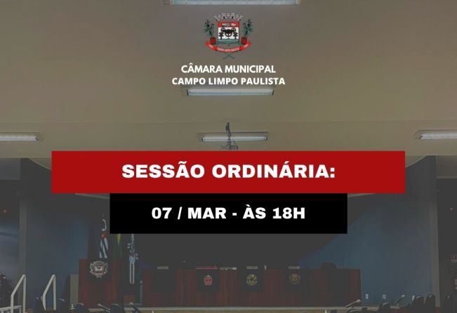 Sessão Ordinária