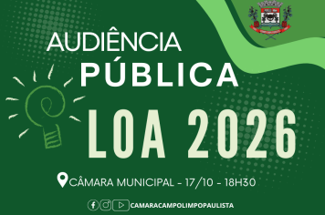 AUDIÊNCIA PÚBLICA