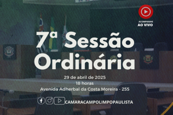 7ª Sessão ordinária