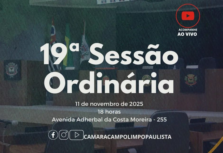 19ª Sessão ordinária