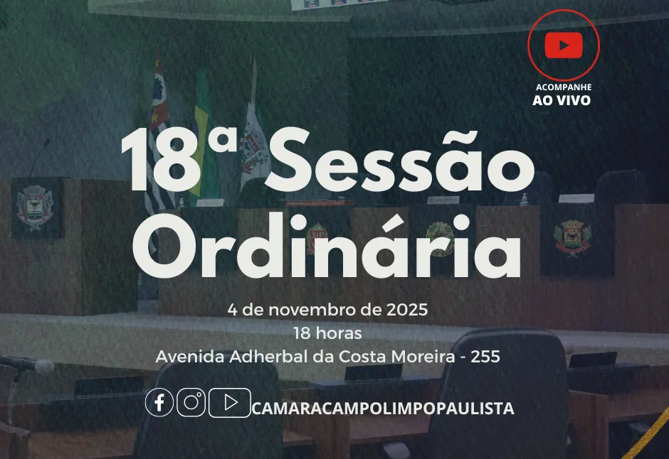 18ª Sessão ordinária