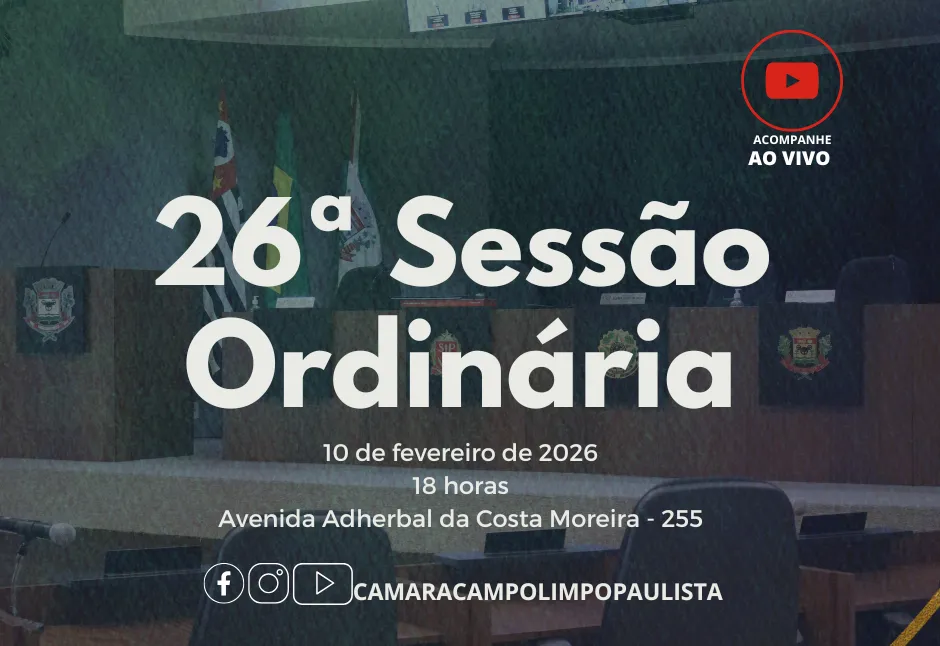 26ª Sessão ordinária