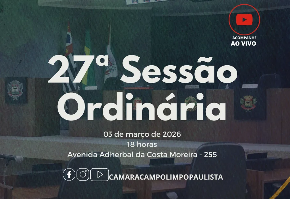 27ª Sessão ordinária